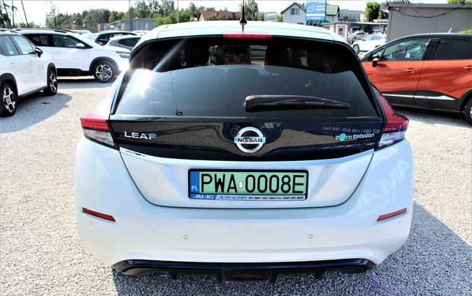 Nissan Leaf cena 78000 przebieg: 78900, rok produkcji 2018 z Młynary małe 704